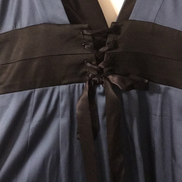 Sapphire Blue Donna Ricco NY size 10 dress - Picture 4 of 6